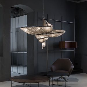Terzani Epoque ØG91S E7 C8 Vertical Chandelier