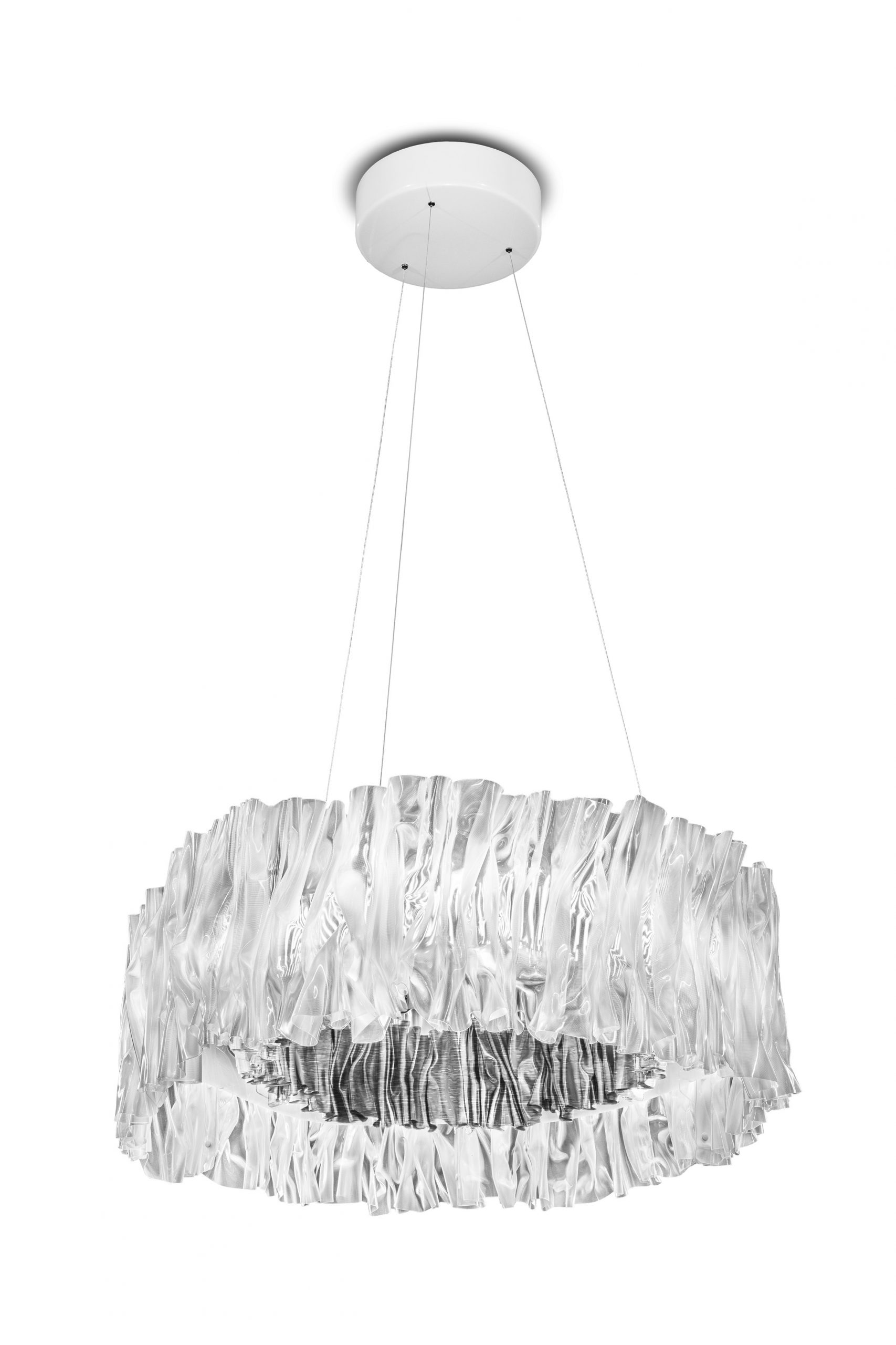 Slamp ACCORDÉON 2700 Kelvin - SILVER Suspension