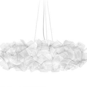 Slamp Clizia Suspension PIXEL Transparent Wire Large