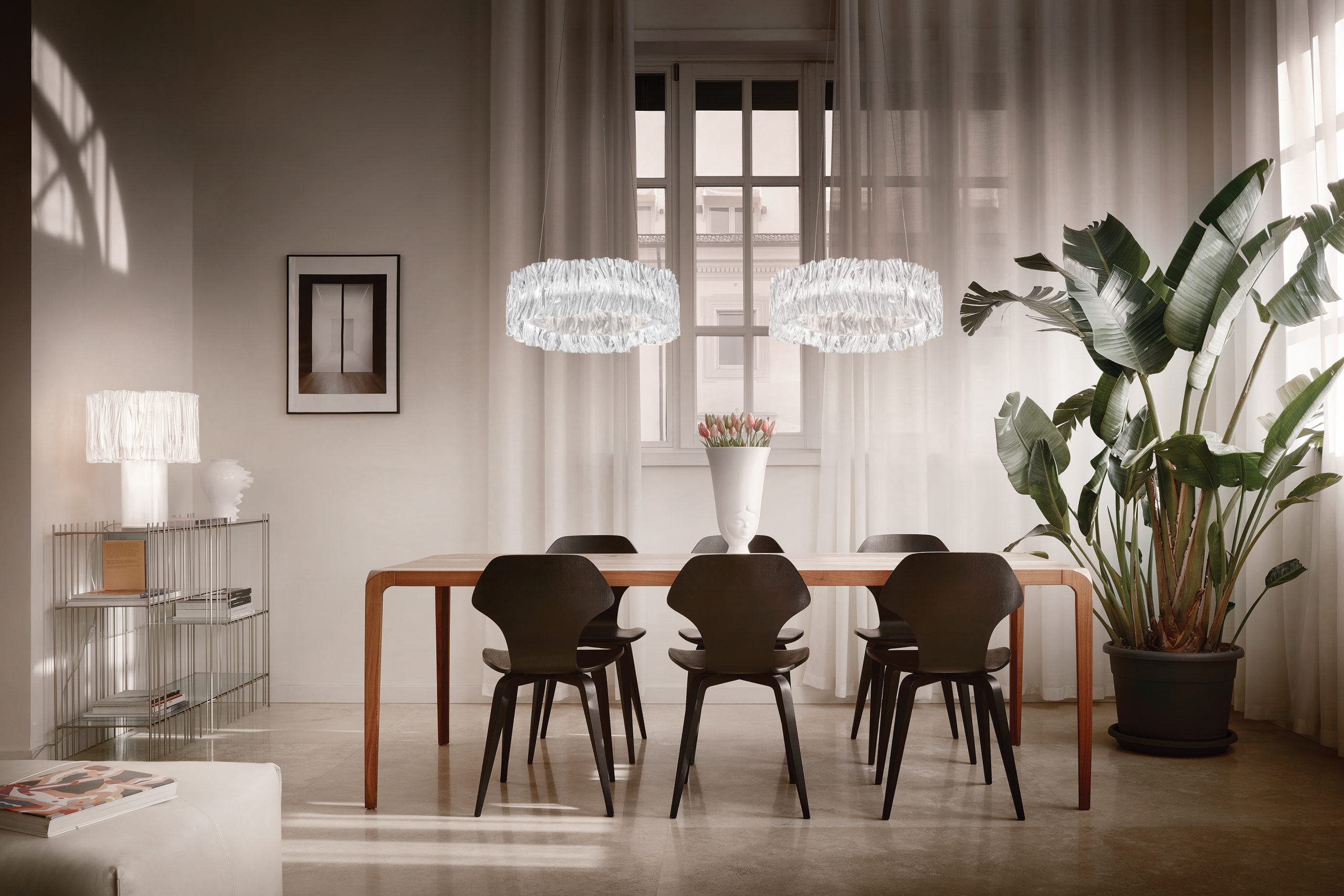 Slamp ACCORDÉON 2700 Kelvin - WHITE Suspension - Image 4