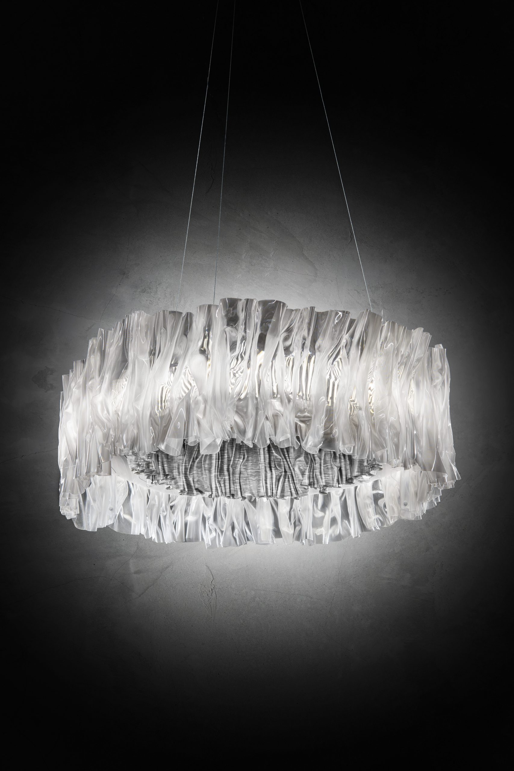 Slamp ACCORDÉON 2700 Kelvin - SILVER Suspension - Image 4