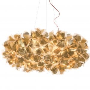 Slamp Clizia 130 Mama Non Mama Gold/Red Wire Suspension