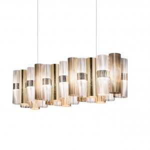 Slamp LA LOLLO Gold - Suspension 100