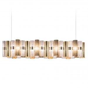Slamp LA LLOLO Gold - Suspension 140