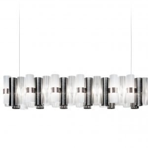 Slamp LA LLOLO Pewter - Suspension 140