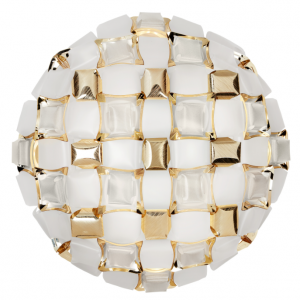 Slamp MIDA White / Gold - CEILING/WALL L
