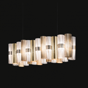Slamp LA LOLLO Gold - Suspension L