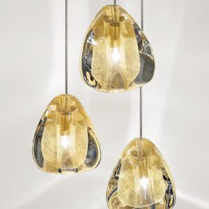 MIZU 3 Light Pendant by Terzani