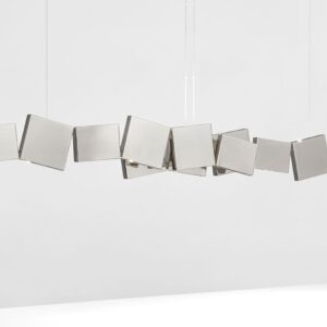 GAIA Double Linear Chandelier by Tarzani