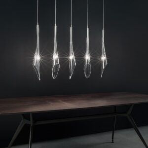 CALLE 5 Linear Multi Light Pendant by Terzani