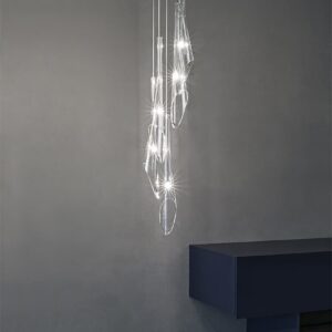 CALLE 5 Round Multi Light Pendant by Terzani