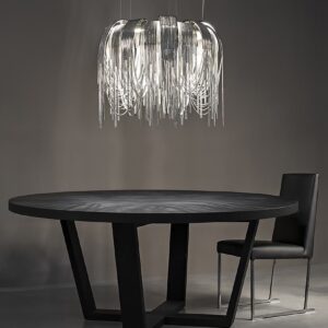 VOLVER Round Chandelier by Terzani