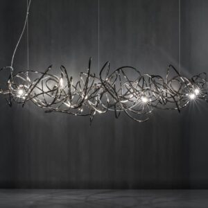 DOODLE Lineal Chandelier by Terzani