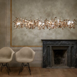 ARGENT 6 Linear Multi Light Pendant by Terzani